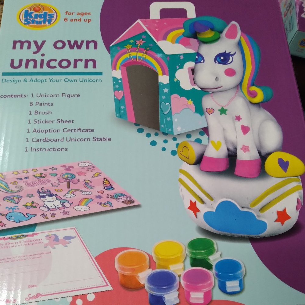 MY OWN UNICORN DESIGN & ADPOT YOUR OWN UNICORN